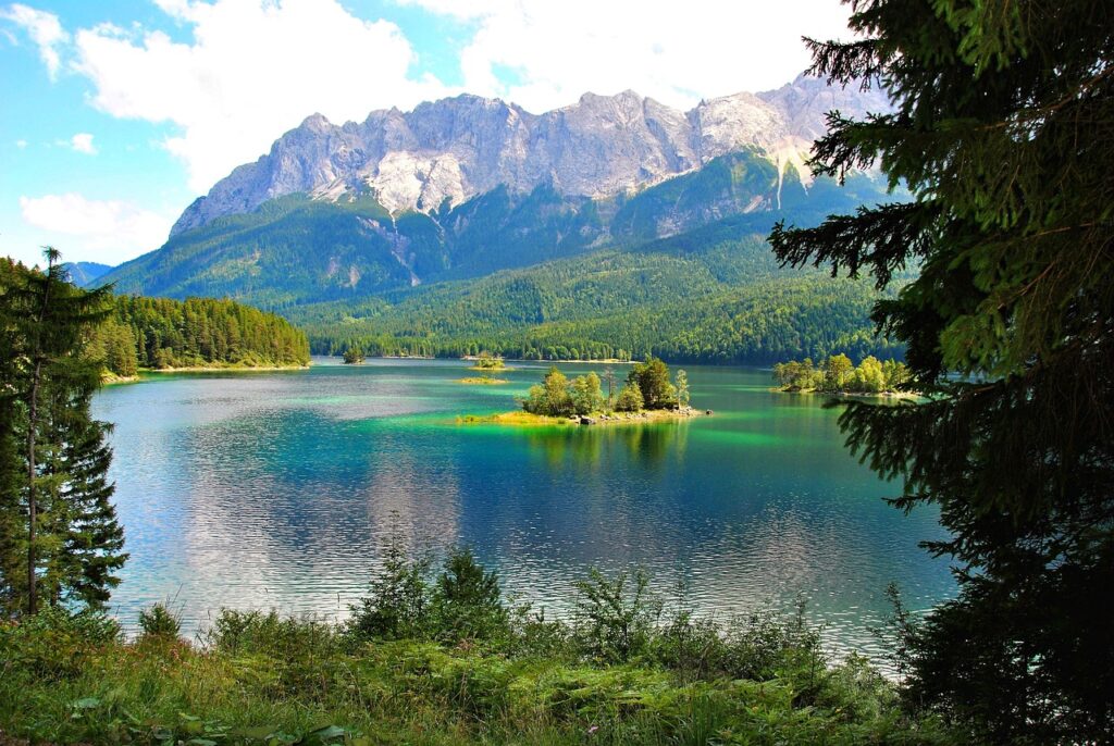 zugspitze, eibsee, vacations, romantic, nature, panorama, eibsee, eibsee, eibsee, eibsee, eibsee